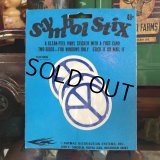 70s Vintage Symbol Stix Sticker With Post Card (S893)