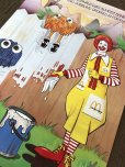 画像5: 70s Vintage McDonalds Poster Sign Ronald McDonald & Fry Kids (S903) 
