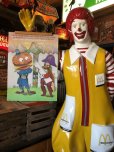 画像1: 70s Vintage McDonalds Poster Sign Captain Crook & Officer Big Mac (S906)  (1)