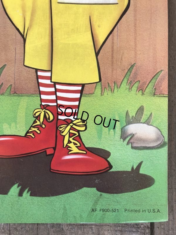 画像4: 70s Vintage McDonalds Poster Sign Ronald McDonald & Fry Kids (S903) 