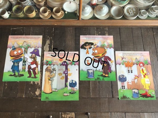 画像5: 70s Vintage McDonalds Poster Sign Complete Set (S907) 