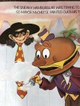 画像5: 70s Vintage McDonalds Poster Sign Hamburglar & Mayor McCheese (S904) 