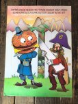 画像2: 70s Vintage McDonalds Poster Sign Captain Crook & Officer Big Mac (S906)  (2)