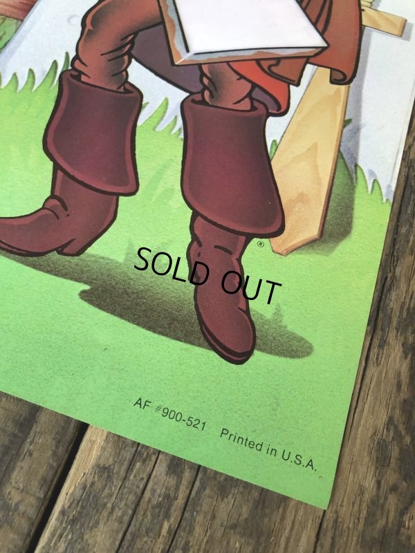 画像4: 70s Vintage McDonalds Poster Sign Captain Crook & Officer Big Mac (S906) 