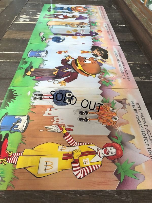 画像4: 70s Vintage McDonalds Poster Sign Complete Set (S907) 