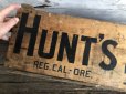 画像12: Vintage Hunt's Tomato Sauce Wooden Crate Box (S908)