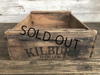 Vintage KILBURN DINUBA Wooden Crate Box (S909)