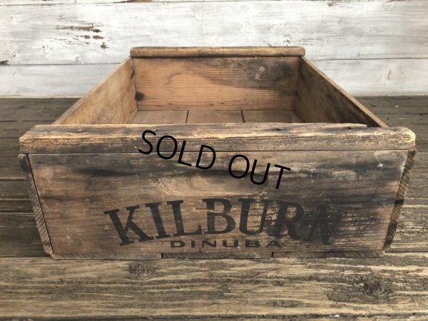 画像1: Vintage KILBURN DINUBA Wooden Crate Box (S909)