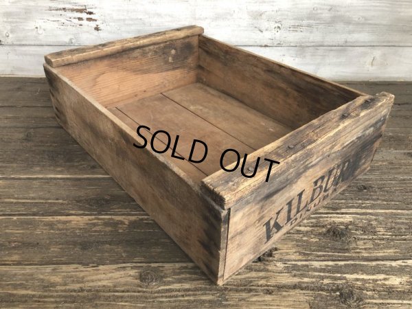 画像2: Vintage KILBURN DINUBA Wooden Crate Box (S909)