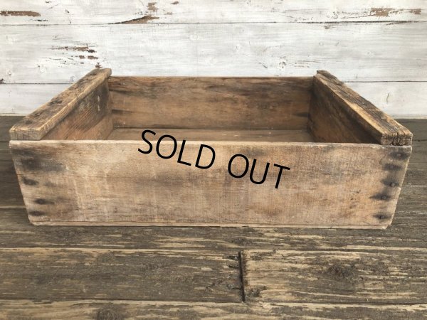 画像6: Vintage KILBURN DINUBA Wooden Crate Box (S909)