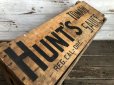 画像6: Vintage Hunt's Tomato Sauce Wooden Crate Box (S908)