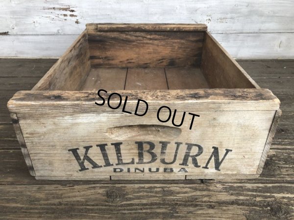 画像4: Vintage KILBURN DINUBA Wooden Crate Box (S909)