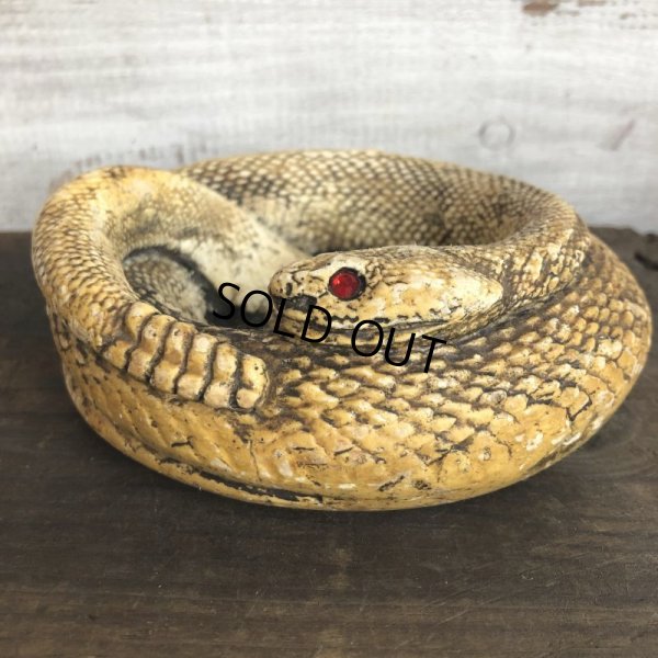 画像2: Vintage Rattlesnake Ashtray (S910)