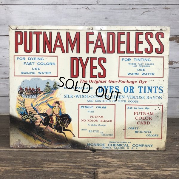 画像11: 40s Vintage Putnam Fadeless Dyes Store Disiplay Cabinet (S912)