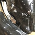 画像8: 50s Mid Century Ceramic Black Panther Deco Big Size Statue (S913)