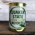 画像1: Vintage QUAKER STATE Quart Oil can (S928)  (1)