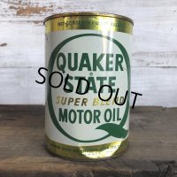 Vintage QUAKER STATE Quart Oil can (S928) 