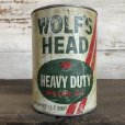 画像3: Vintage WOLF'S HEAD Quart Oil can (S920) 