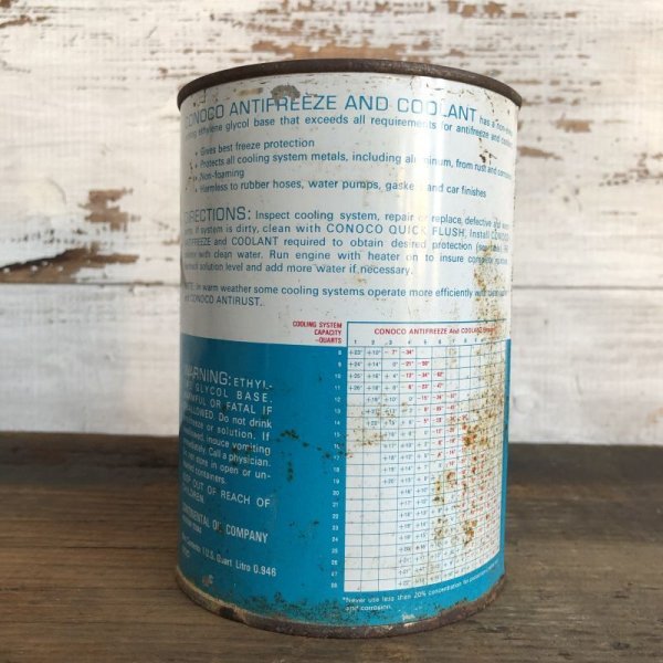 画像3: Vintage CONOCO Quart Oil can (S943) 