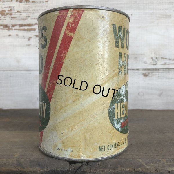 画像4: Vintage WOLF'S HEAD Quart Oil can (S920)