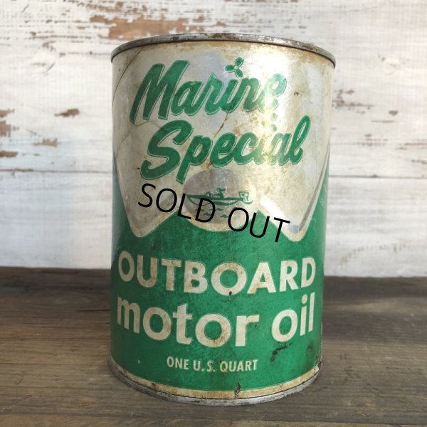 画像1: Vintage Marine Special Quart Oil can (S934) 