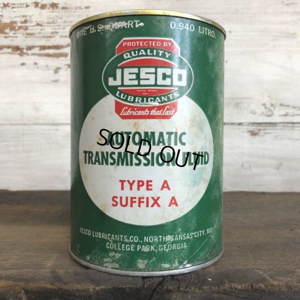 画像1: Vintage JESCO Quart Oil can (S919) 