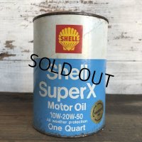 Vintage SHELL Quart Oil can (S933) 
