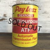 Vintage PAYLESS Quart Oil can (S938) 