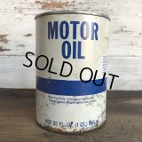 Vintage MOTOR OIL Quart Oil can (S950) 