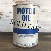 Vintage MOTOR OIL Quart Oil can (S950) 