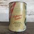 画像2: Vintage WOLF'S HEAD Quart Oil can (S920)  (2)
