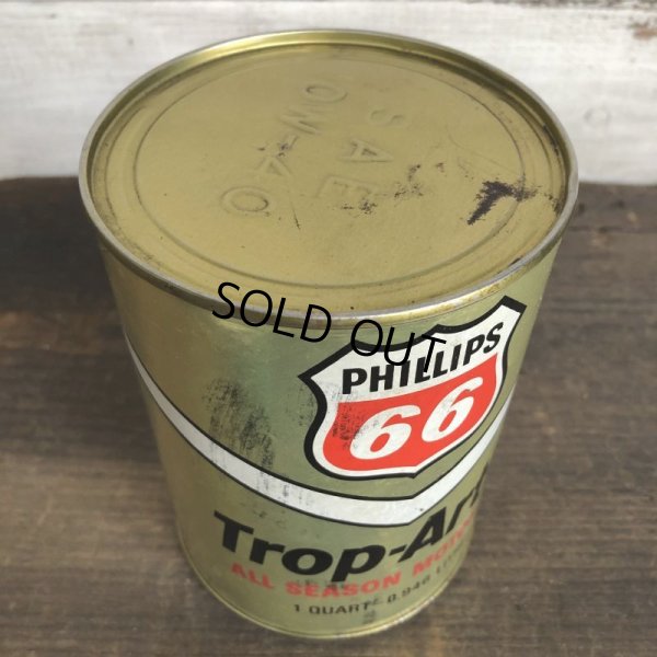 画像5: Vintage PHILLIPS 66 Quart Oil can (S921) 