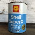 画像3: Vintage SHELL Quart Oil can (S933)  (3)