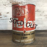 Vintage DU PONT Quart Oil can (S935) 