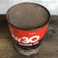 画像5: Vintage MONTGOMERY WARD Quart Oil can (S931)  (5)