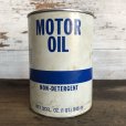 画像3: Vintage MOTOR OIL Quart Oil can (S950)  (3)
