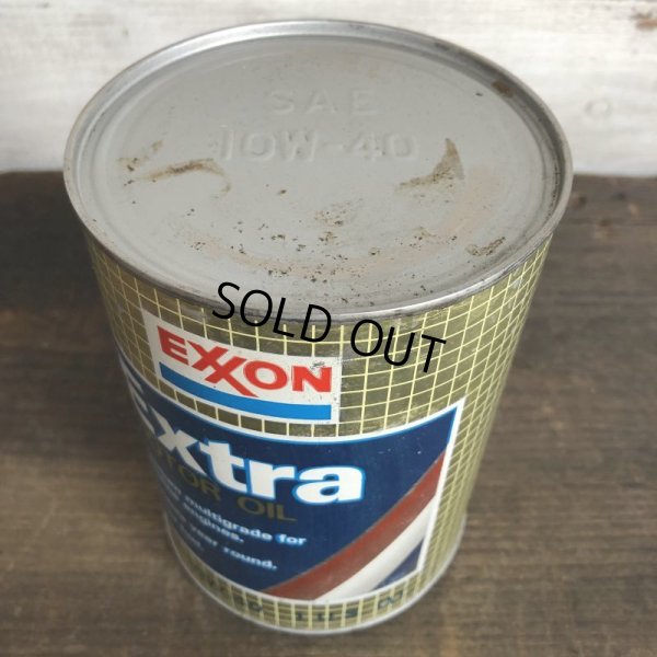 画像5: Vintage EXXON Quart Oil can (S923) 