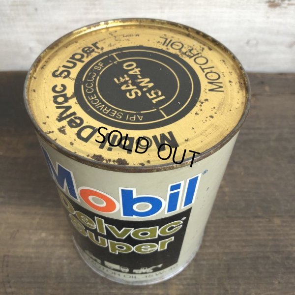 画像5: Vintage MOBIL Quart Oil can (S925) 