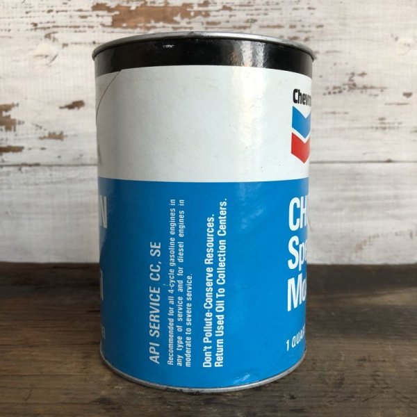 画像4: Vintage CHEVRON Quart Oil can (S954) 