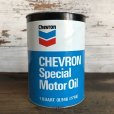 画像1: Vintage CHEVRON Quart Oil can (S954)  (1)