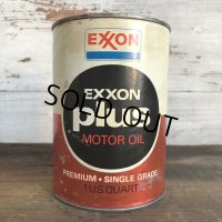 Vintage EXXON Quart Oil can (S937) 