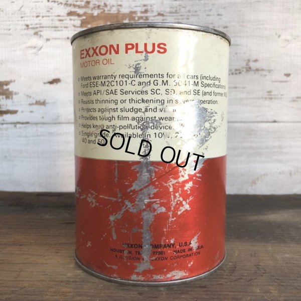 画像3: Vintage EXXON Quart Oil can (S937) 