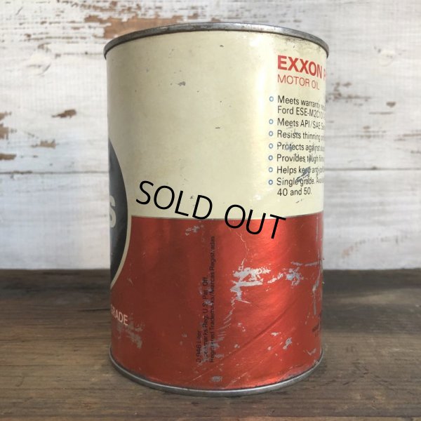 画像2: Vintage EXXON Quart Oil can (S937) 