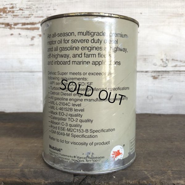画像3: Vintage MOBIL Quart Oil can (S925) 