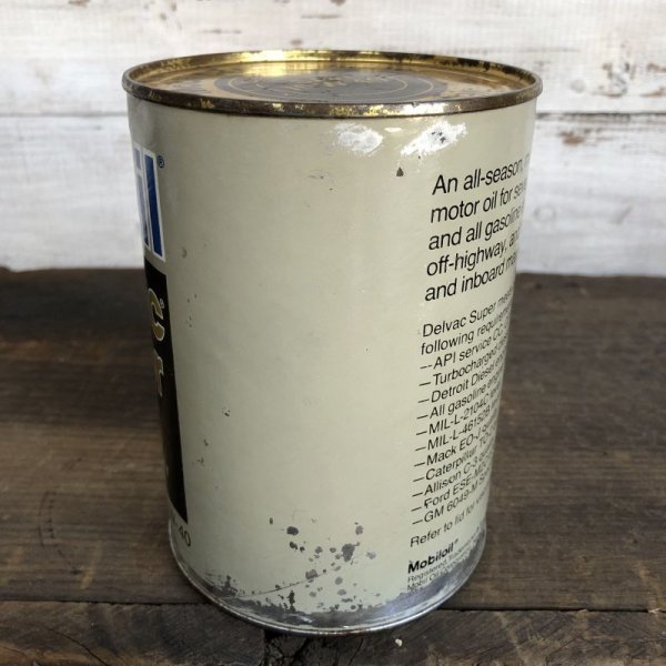 画像2: Vintage MOBIL Quart Oil can (S925) 