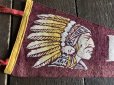 画像2: Vintage Native American Indian Souvenir Pennant ROMNEY W.VA. (S958)  (2)