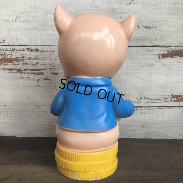 画像3: 70s Vintage WB Porky Pig  Bank (S970)