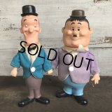 【SALE】70s Vintage Laurel & Hardy Figure Set R.DAKIN (S968)