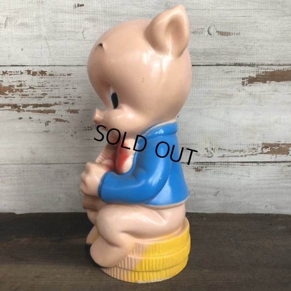 画像2: 70s Vintage WB Porky Pig  Bank (S970)