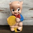 画像1: 70s Vintage WB Porky Pig  Bank (S970) (1)